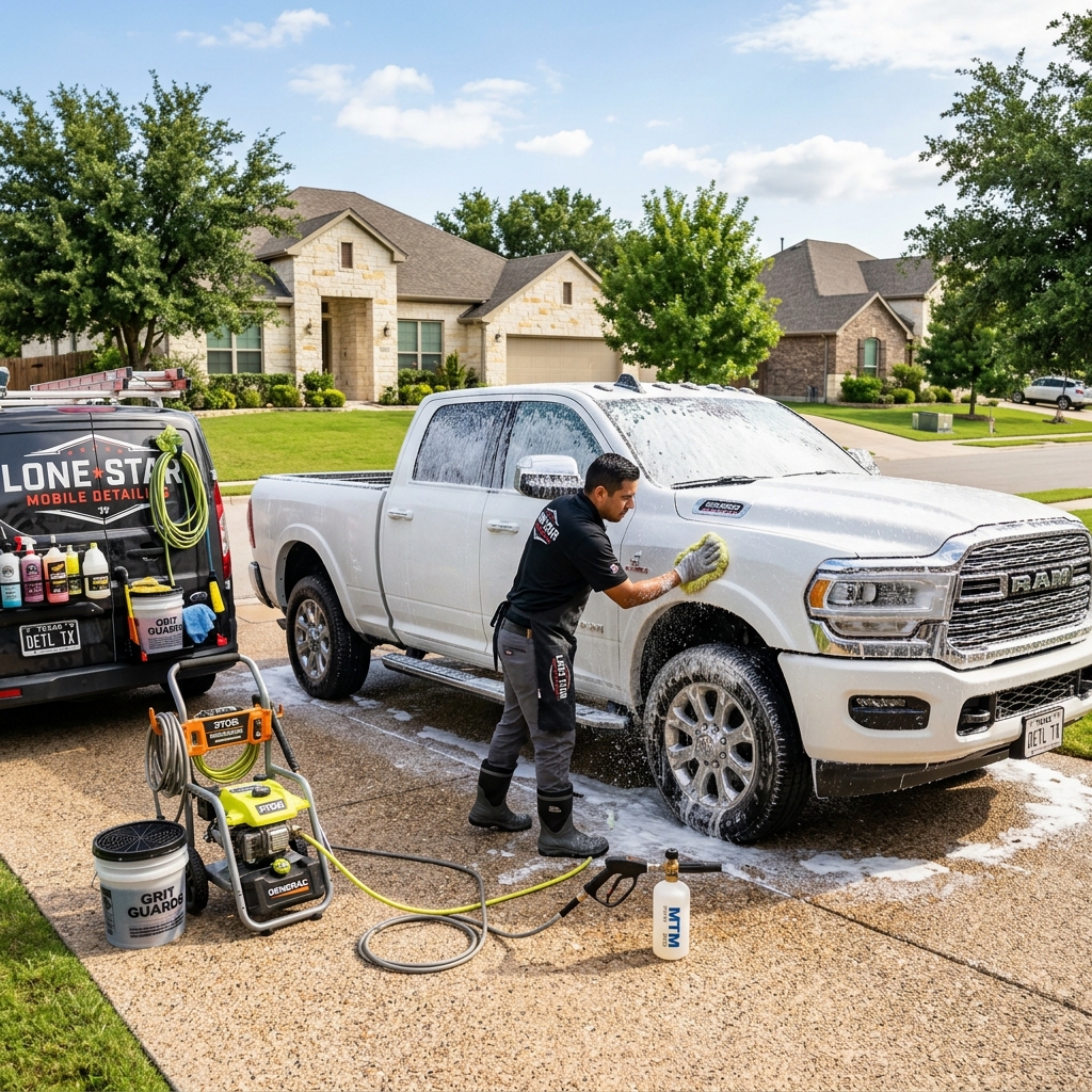 Exterior detailing service